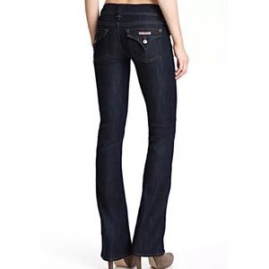 Hudson Flap Pocket Boot Leg Dark Wash Jeans NWT
